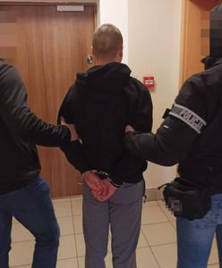 Kot zdradził poszukiwanego. Patrzył się na szafę, w której schował się mężczyzna