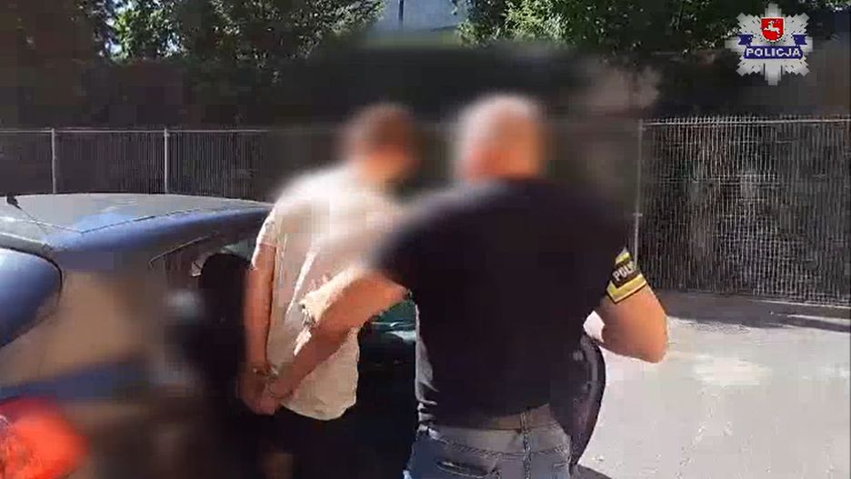 Policja zatrzymała agresora