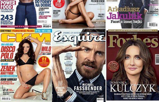 „Men’s Health” na czele sprzedaży w 2016 roku. „Logo” wyprzedziło „CKM”