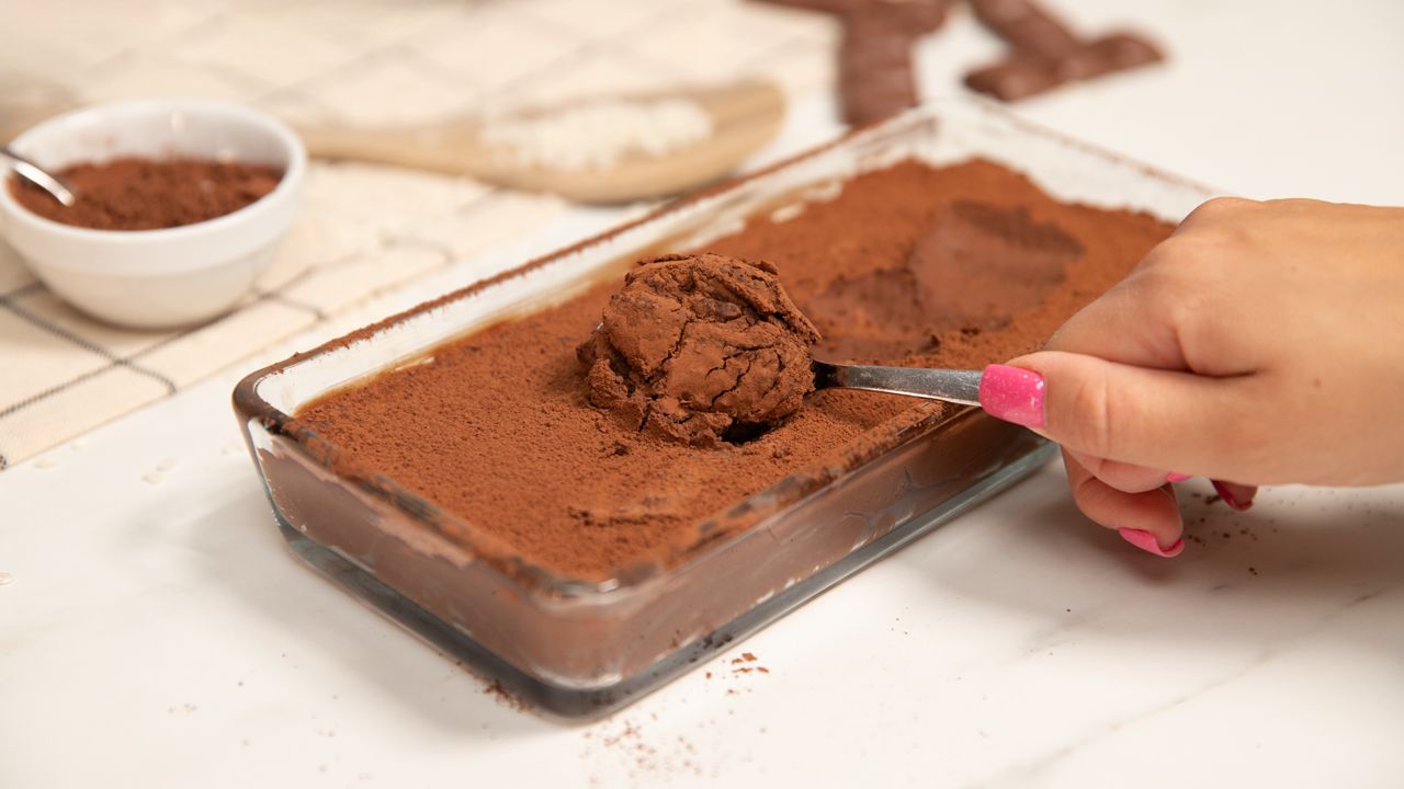 A decadent twist on rice: Velvety chocolate mousse delight