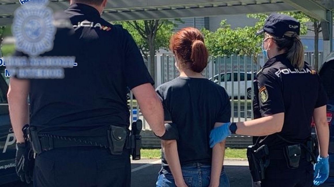 kobieta zatrzymana w Hiszpanii