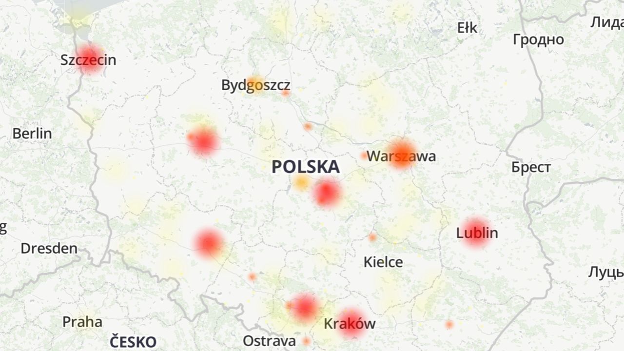 Awaria Play. Internet odmówił posłuszeństwa