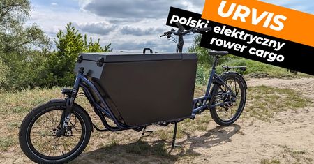 To ci urwis jeden! Testujemy polski rower cargo URVIS Business