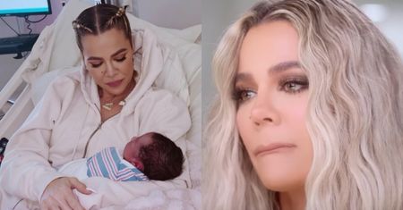 Khloe Kardashian POPŁAKAŁA SIĘ na antenie. Dowiedziała się o zdradzie Tristana Thompsona KILKA DNI po tym, jak wynajęła surogatkę