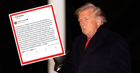 "Akt wielkiej głupoty". Trump obraża Wielką Brytanię i znów żąda Grenlandii