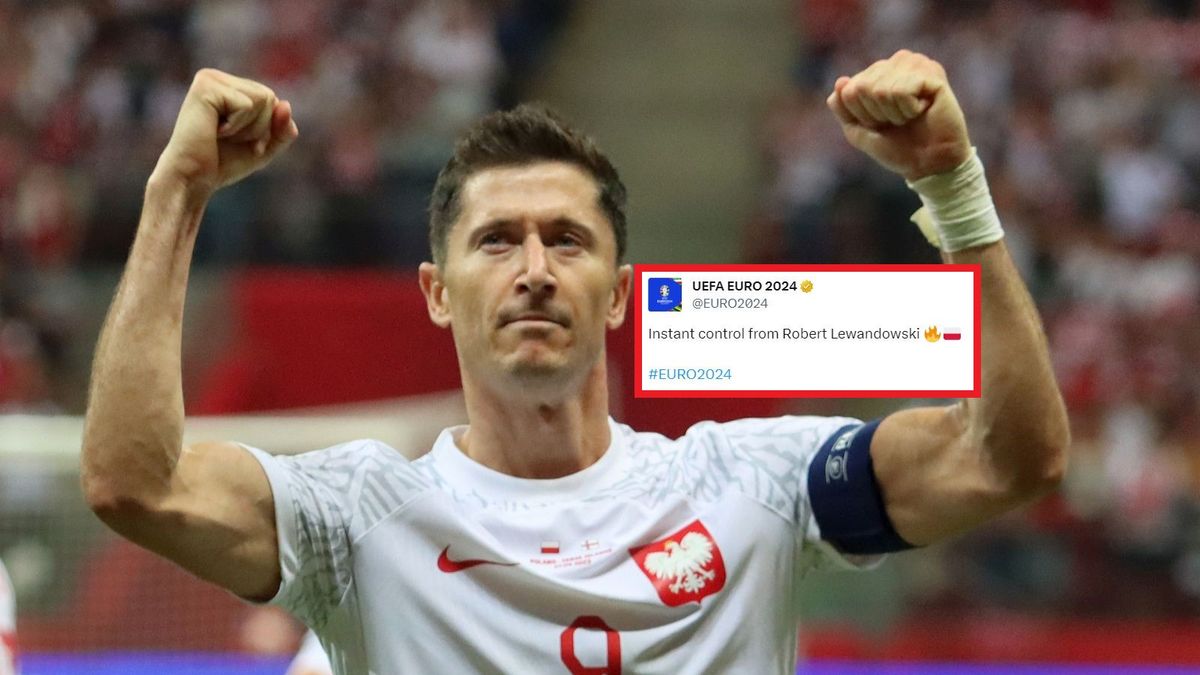 Na zdjęciu Robert Lewandowski.