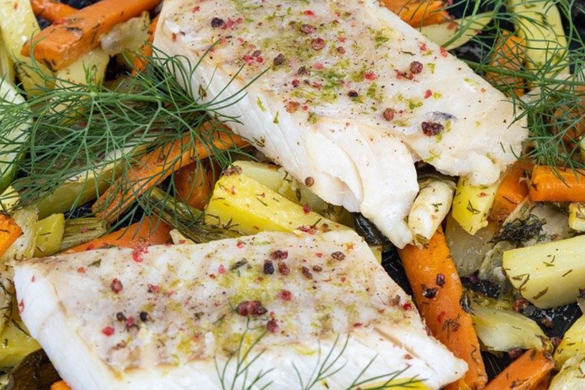 When should you season the fish to make it tender and juicy?