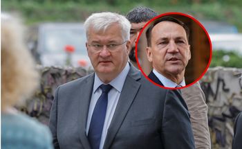 "Takie słowa mają znaczenie". Szef MSZ Ukrainy dziękuje Sikorskiemu