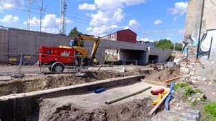 Sosnowiec: Wiadukt przy ulicy Nowopogońskiej jest już prawie gotowy