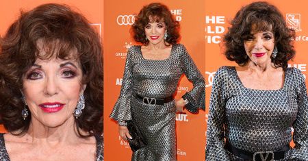 86-letnia Joan Collins olśniewa na imprezie w londyńskim teatrze