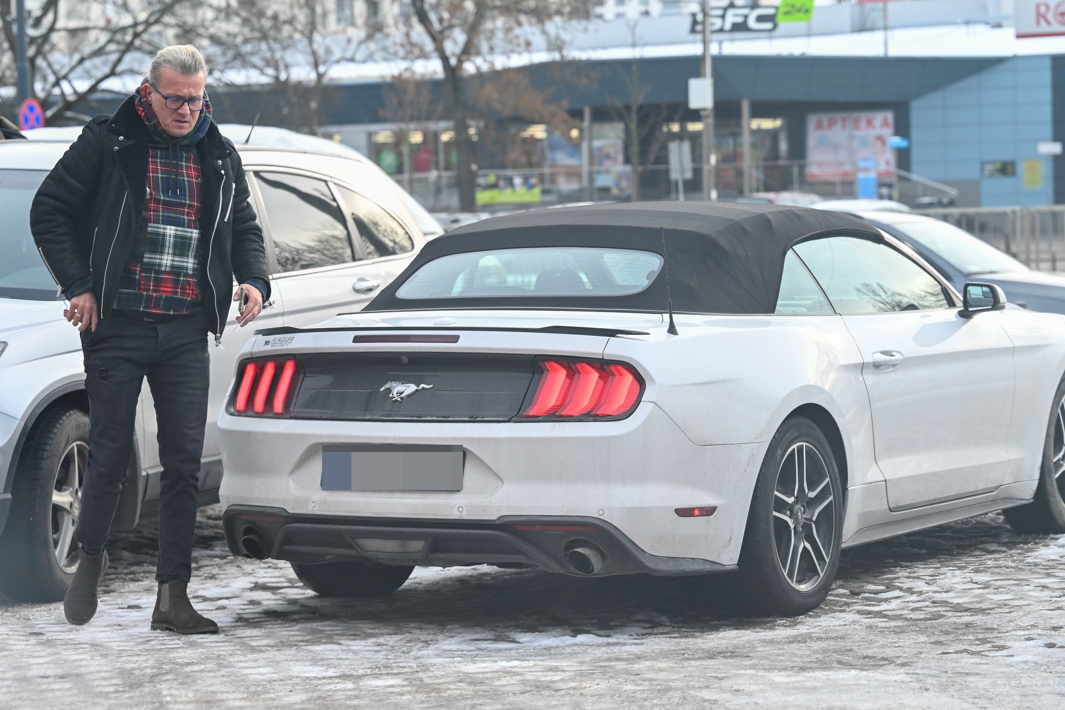 Jarosław Jakimowicz załatwia sprawy na mieście