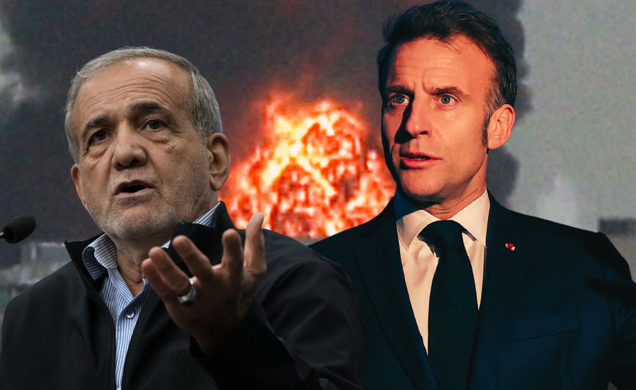 Macron naciska na Iran. "Niedopuszczalne ataki"