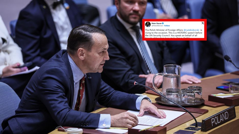  Wróg Putina skomentował wystąpienie Sikorskiego