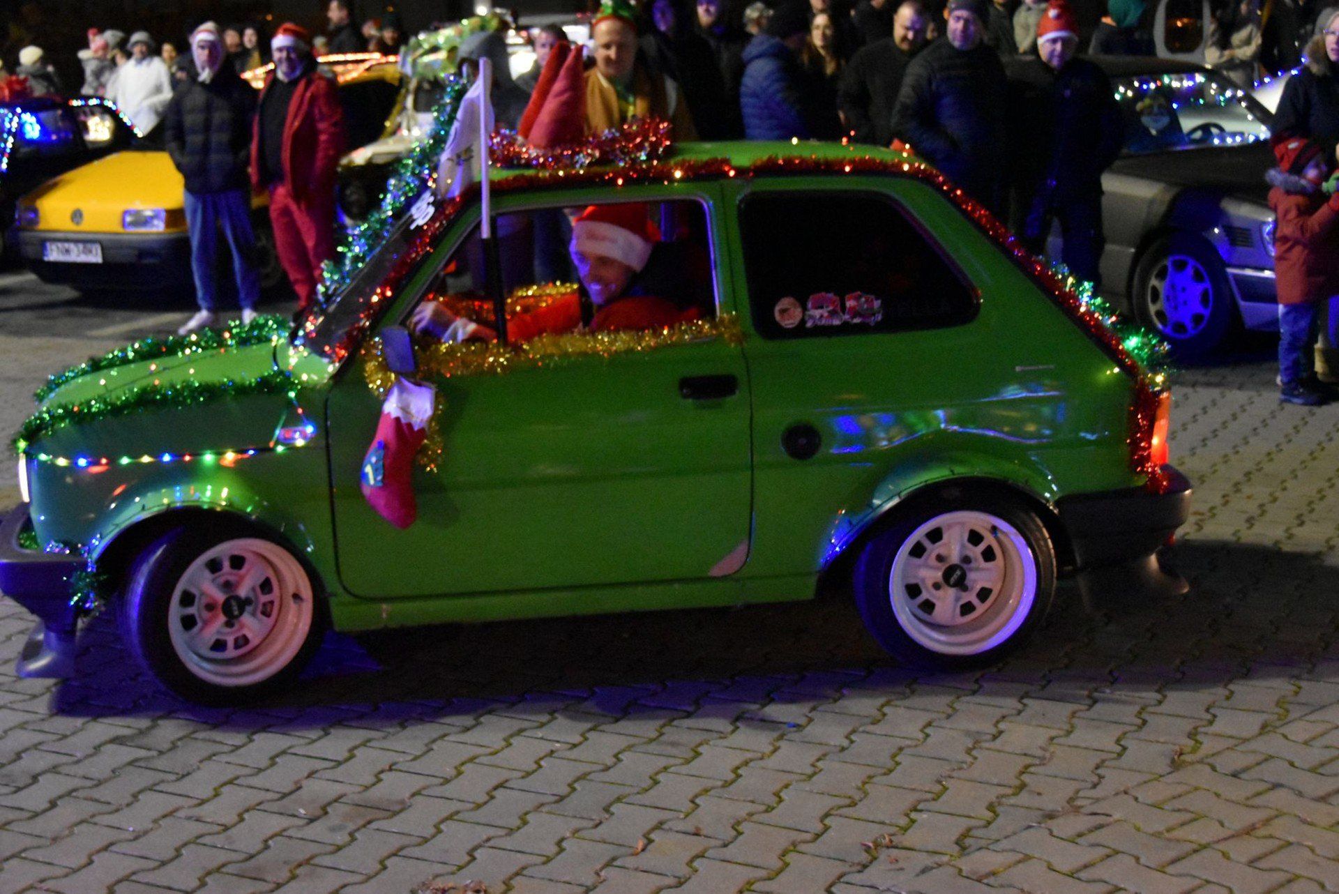 Świąteczny przejazd w Nowej Soli