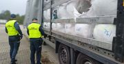 Śmieci zamiast odzieży. Nielegalny transport zatrzymany na S3