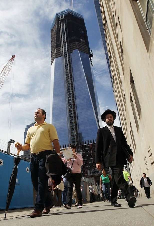 Budowa 1WTC (Fot. PopSci.com)