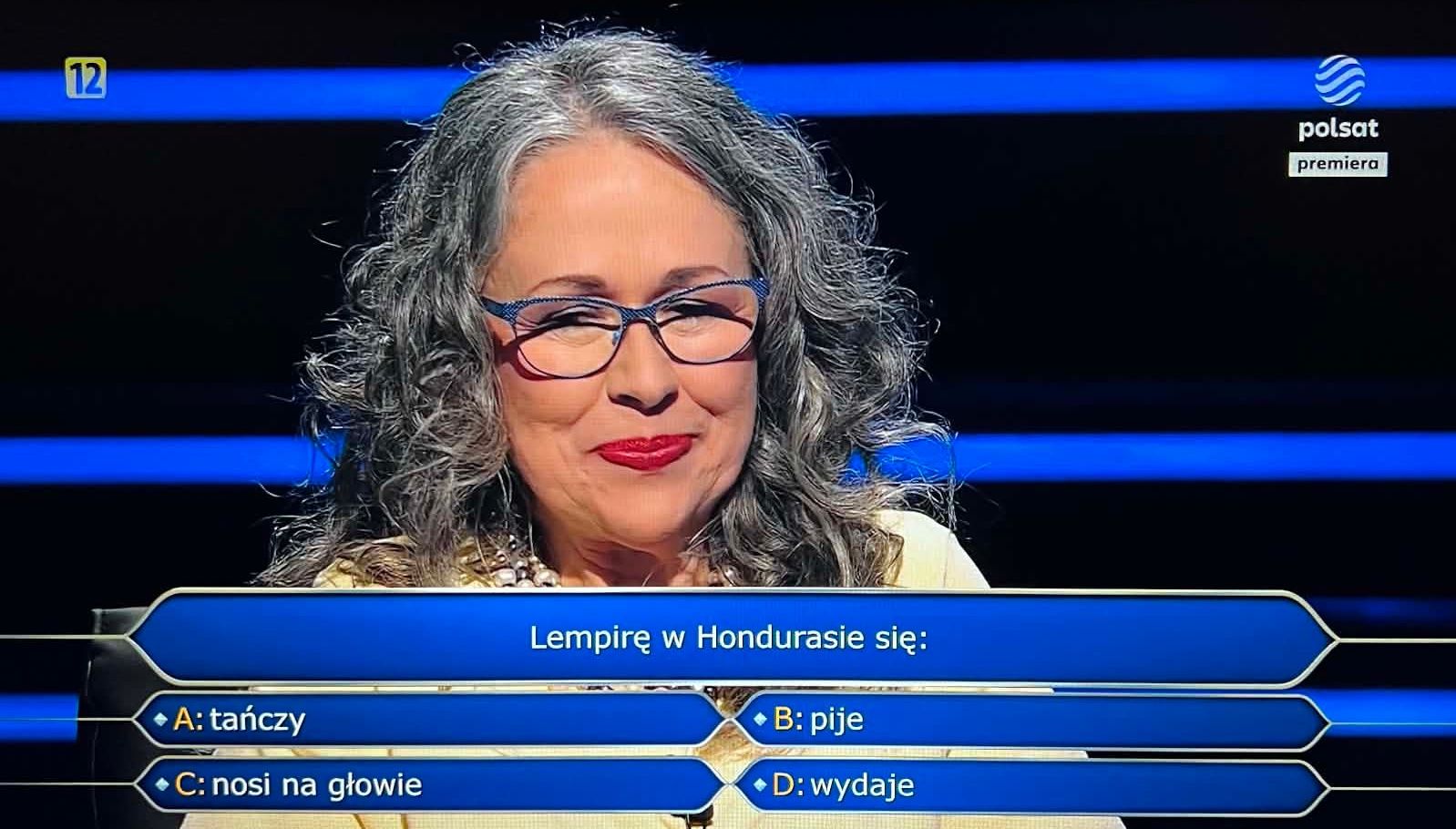 Małgorzata Konowałek w "Milionerach"