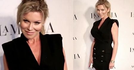 "Żona Hollywood" wdzięczy się na ściance. Będzie gwiazdą?
