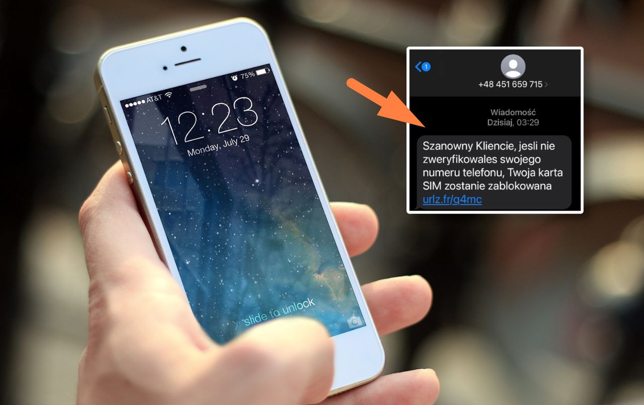 Uwaga na fałszywe SMS-y
