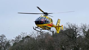 Karambol na śląskim odcinku autostrady A1. W Świerklanach zderzyły się trzy samochody. "Jest wielu rannych". Lądował helikopter LPR