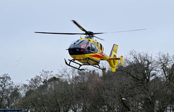 Karambol na śląskim odcinku autostrady A1. W Świerklanach zderzyły się trzy samochody. "Jest wielu rannych". Lądował helikopter LPR