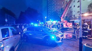 Tragiczny pożar bloku w Rzeszowie. Zginęła 14-letnia dziewczyna, osiem osób zostało rannych