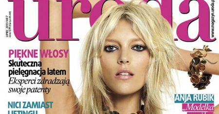 Anja Rubik na okładce "Urody"! (FOTO)