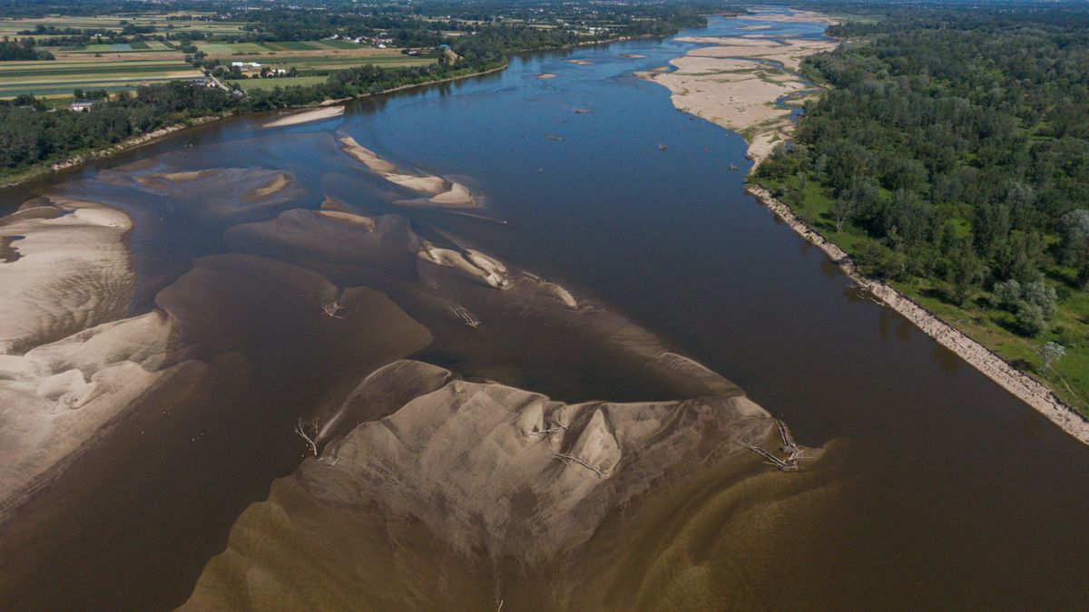 Rekordowo niski poziom Wisły