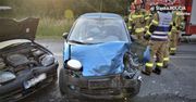 Wypadek w Mikołowie. Trzy rozbite pojazdy, winny 83-latek