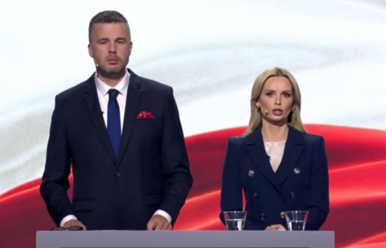 Wpadka podczas debaty TVP. Nikt z uczestników tego nie zauważył