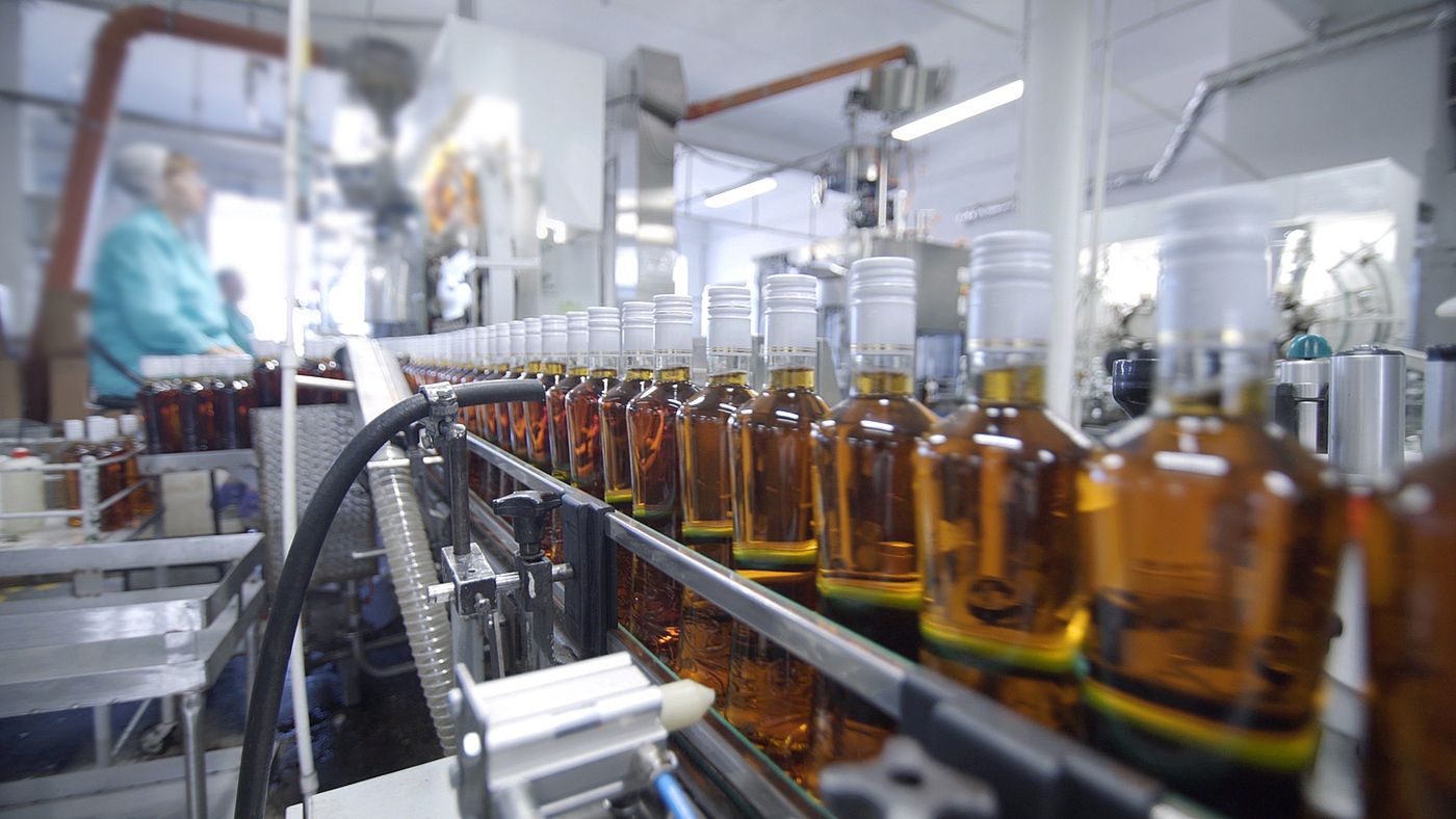 wódka alkohol fabryka akcyza