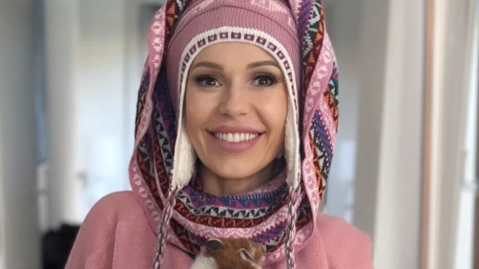 Doda w peruwiańskim stroju