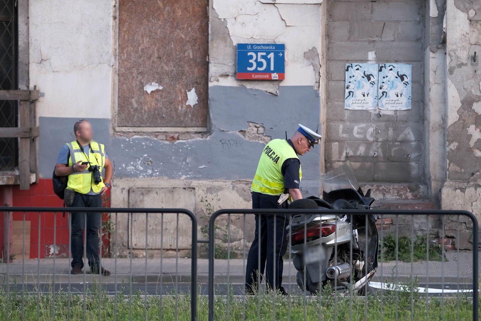 Tragiczny wypadek w Warszawie 
