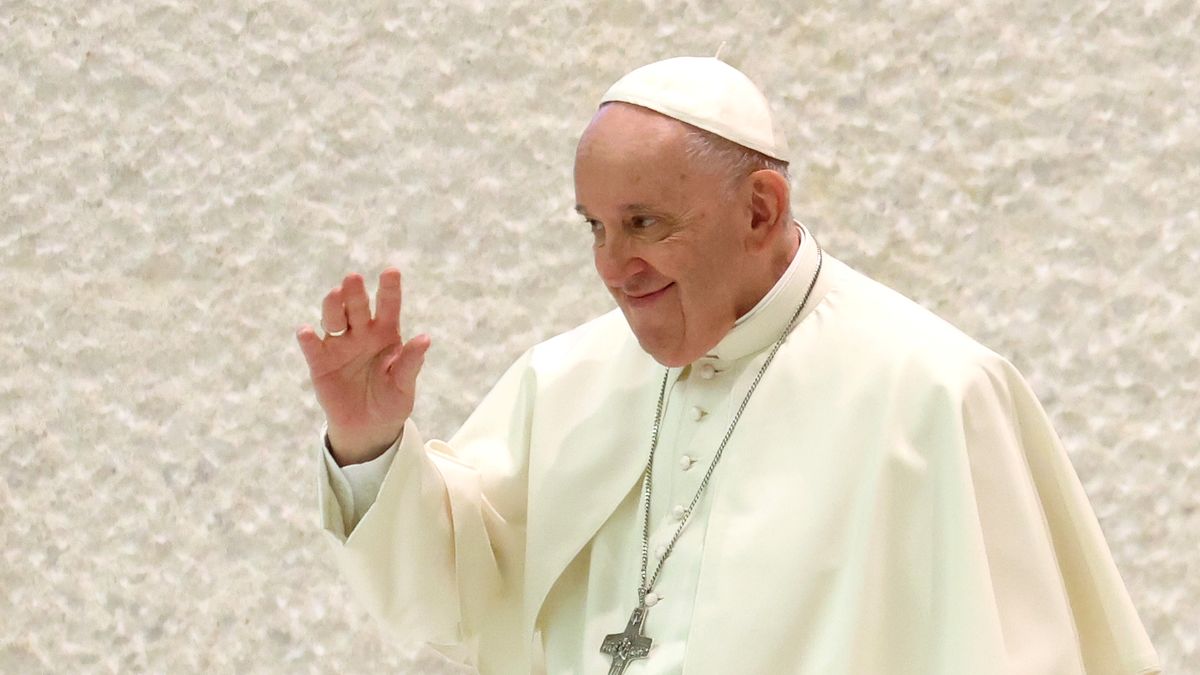 Pope Francis Attends Weekly Audience At Paul VI HallFranco Origlia