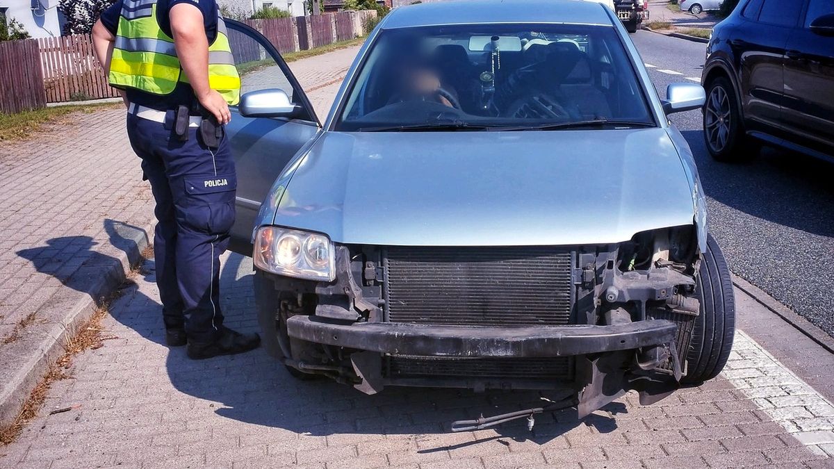 Uszkodzony samochód