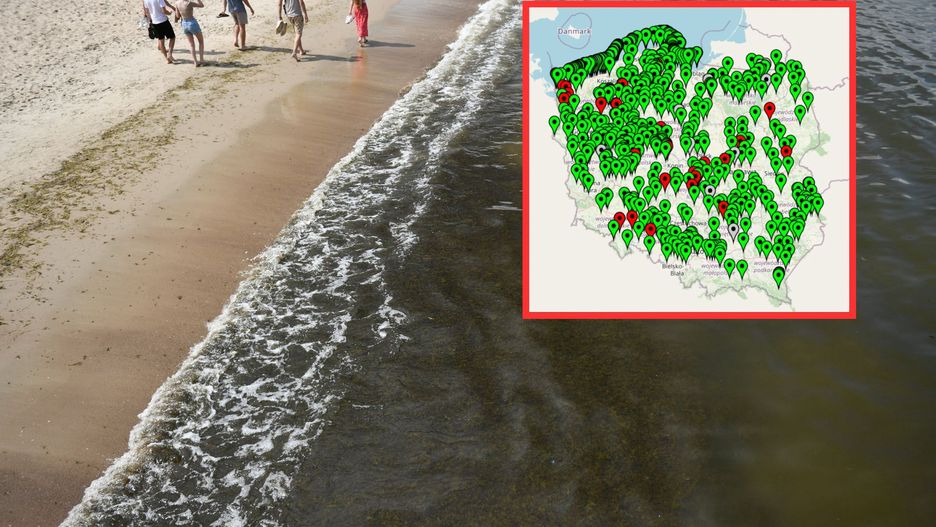 Sinice. Zakaz kąpieli nad morzem? Te kąpieliska są nieczynne