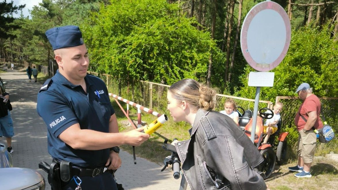 Policjanci przeprowadzili nietypową kontrolę trzeźwości 