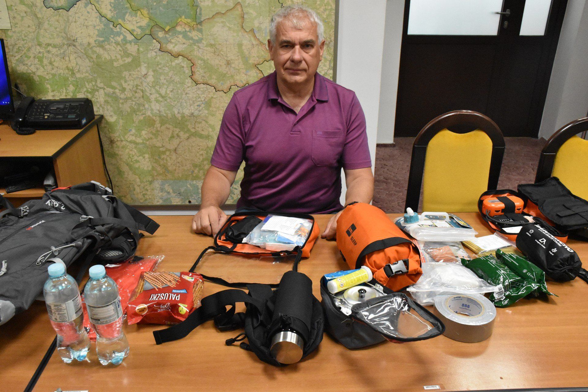 Plecak ewakuacyjny na wypadek kryzysu