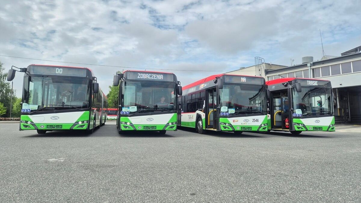 Nowe autobusy hybrydowe Solaris we flocie MPK Lublin
