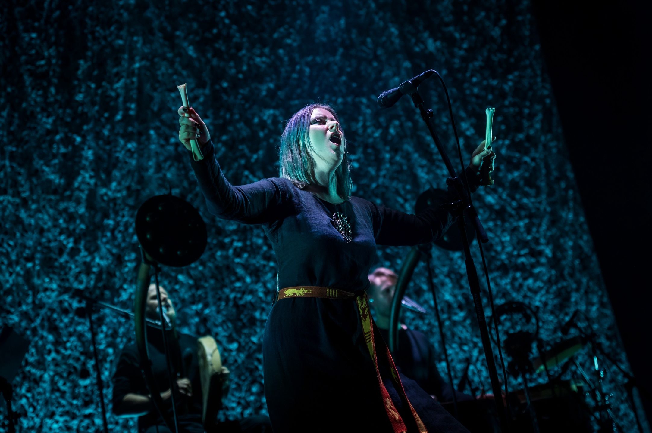 Wardruna na scenie Gdańskiego Teatru Szekspirowskiego