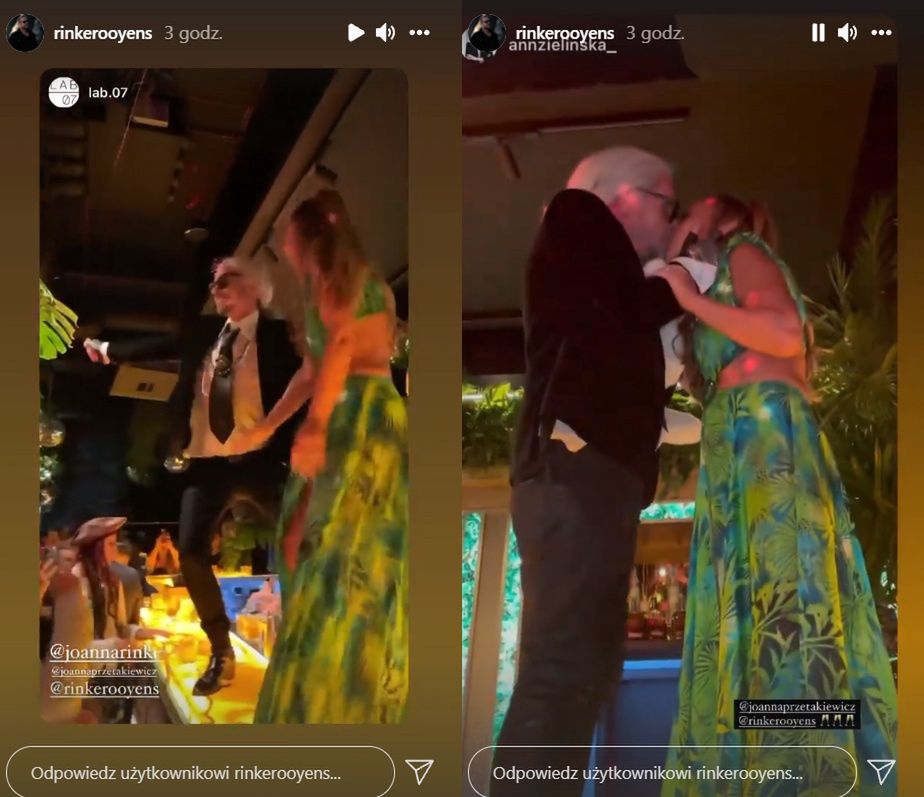 Impreza Joanny przetakiewicz i Rinke Rooyensa 
