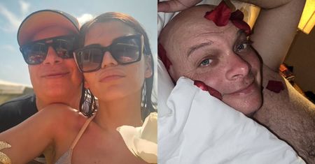 Obsypany płatkami róż Krzysztof Skiba pokazał się po NOCY POŚLUBNEJ. Chcieliście to zobaczyć? (ZDJĘCIA)