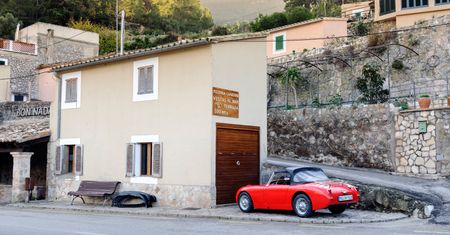 Austin-Healey Sprite Mark I w słonecznej Hiszpanii