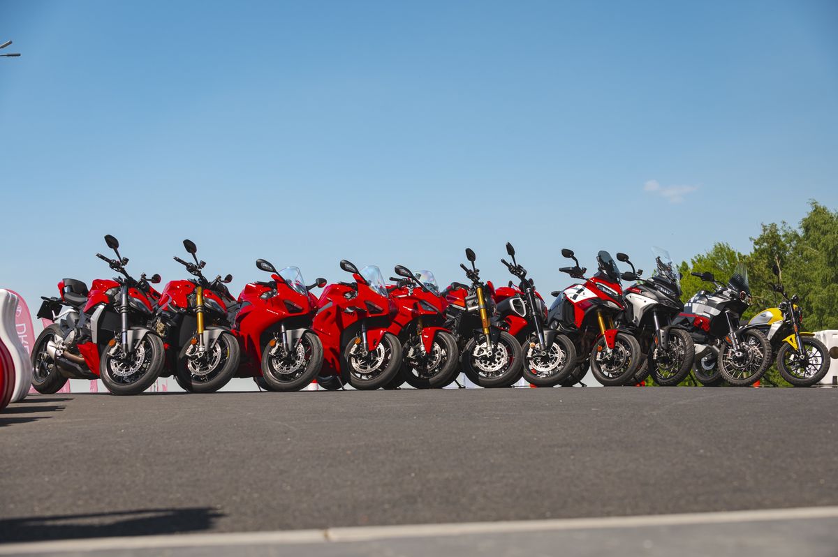 Gama motocykli Ducati