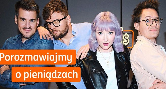 Karol Paciorek, Red Lipstick Monster, Martin Stankiewicz i Izak w kampanii ING rozmawiają o pieniądzach
