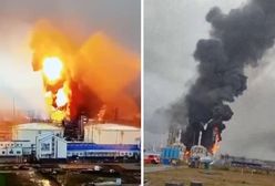 Ukraińskie drony znów uderzyły. Kijów chce osłabić potencjał Rosji