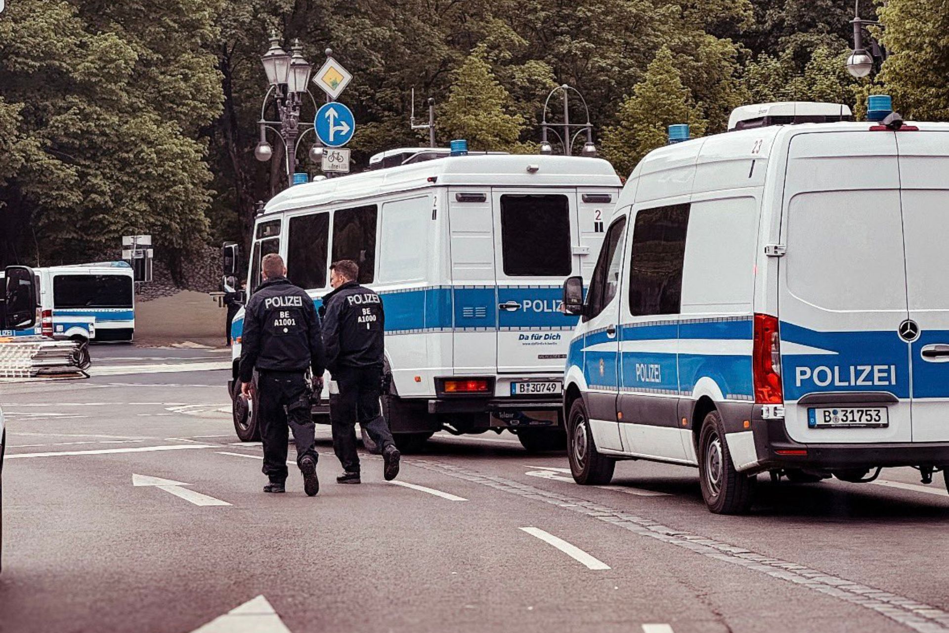 Groźby wobec niemieckiej policji po interwencji w Berlinie