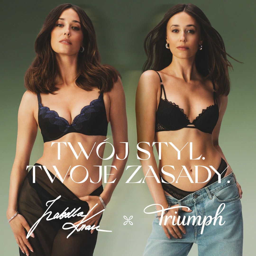 Izabela Krzan w kampanii Triumph