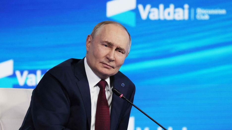 Władimir Putin na konferencji Wałdaj 