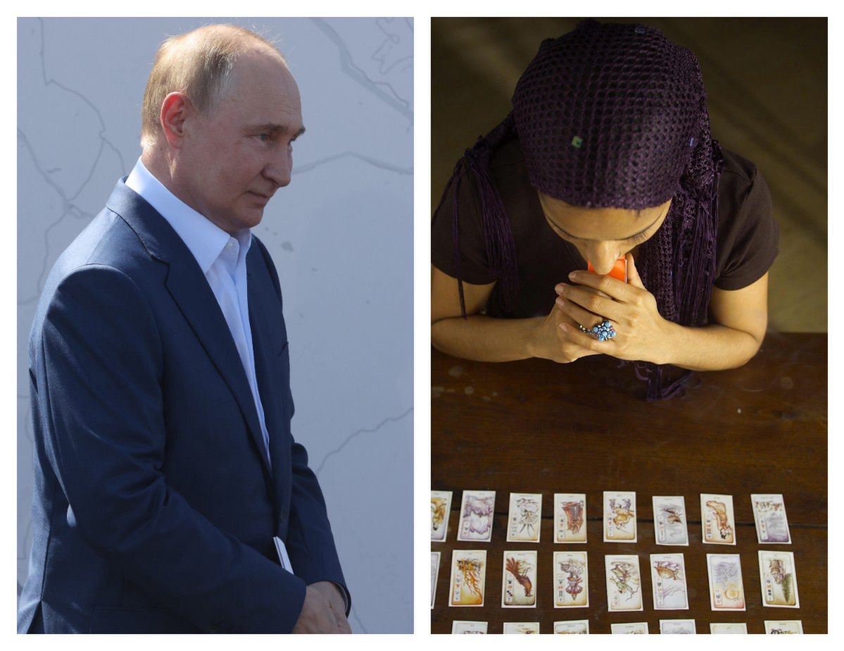 Russians are going to fortune tellers and clairvoyants. They are asking about the dictator's death date and the end of the war.